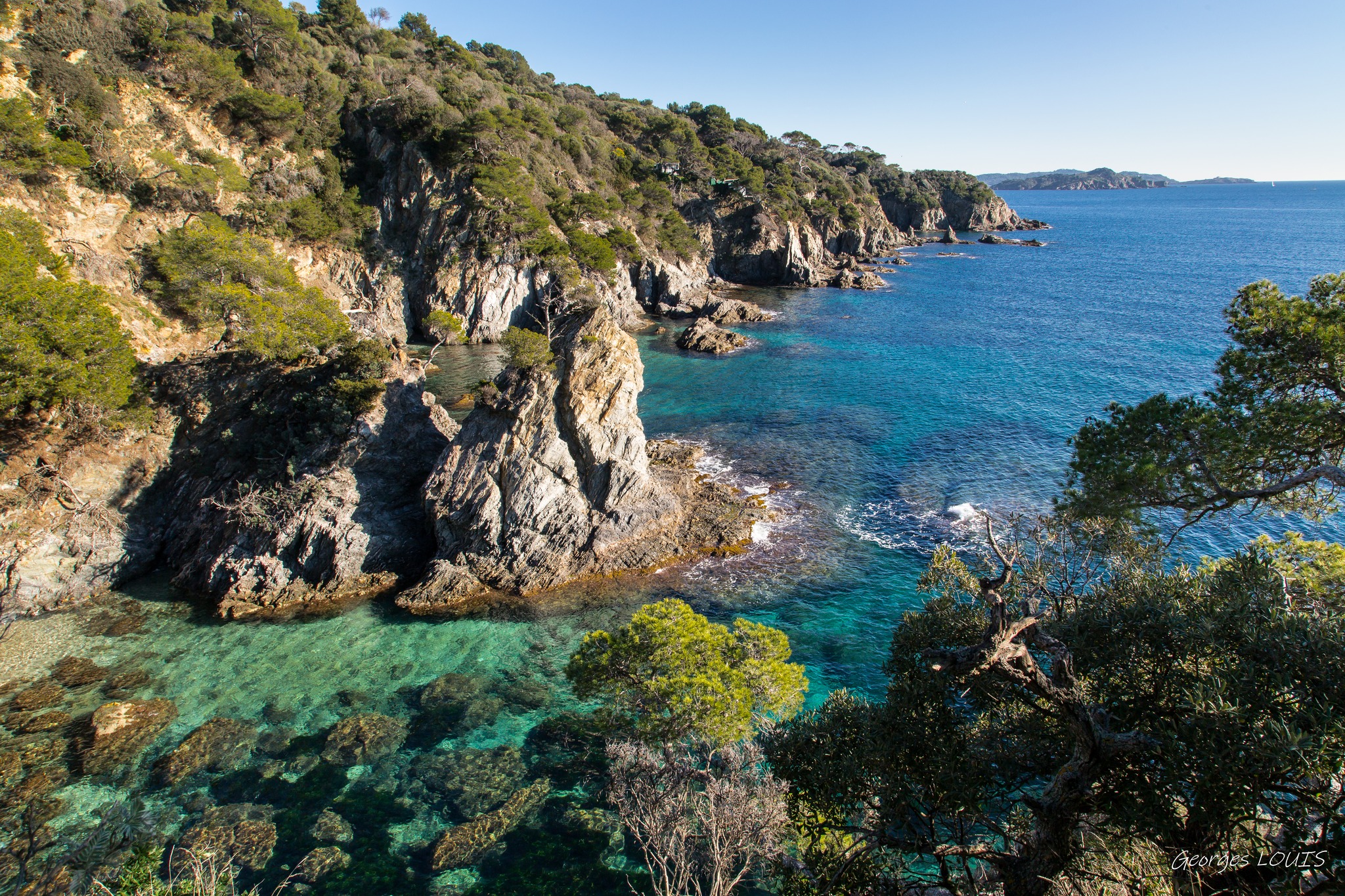 Vue de la presqu'ile de Giens