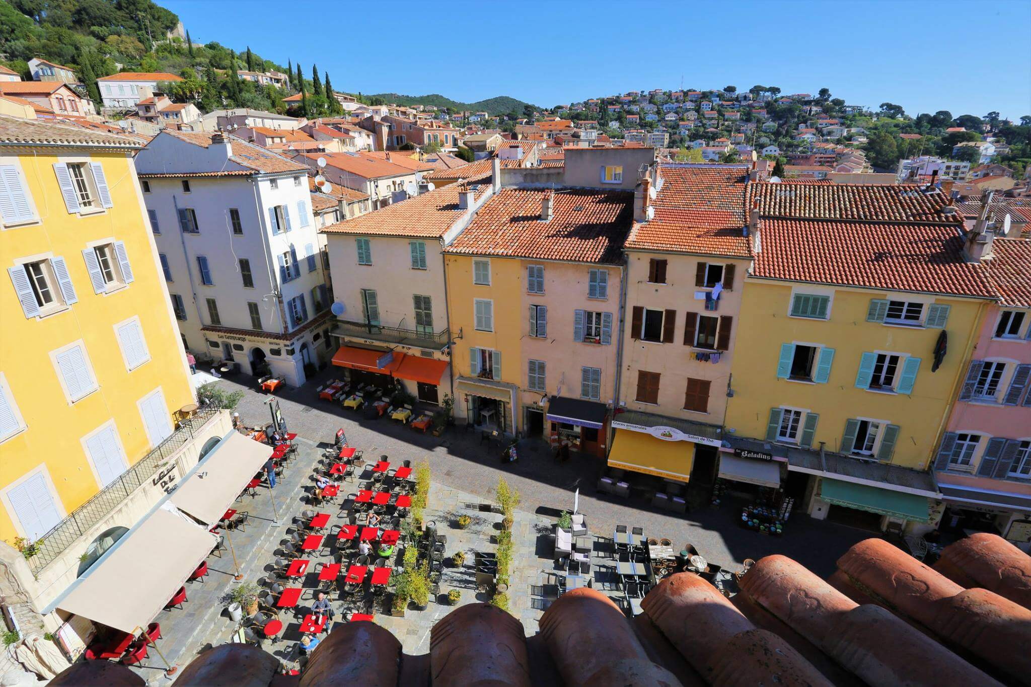 Vue depuis les templiers